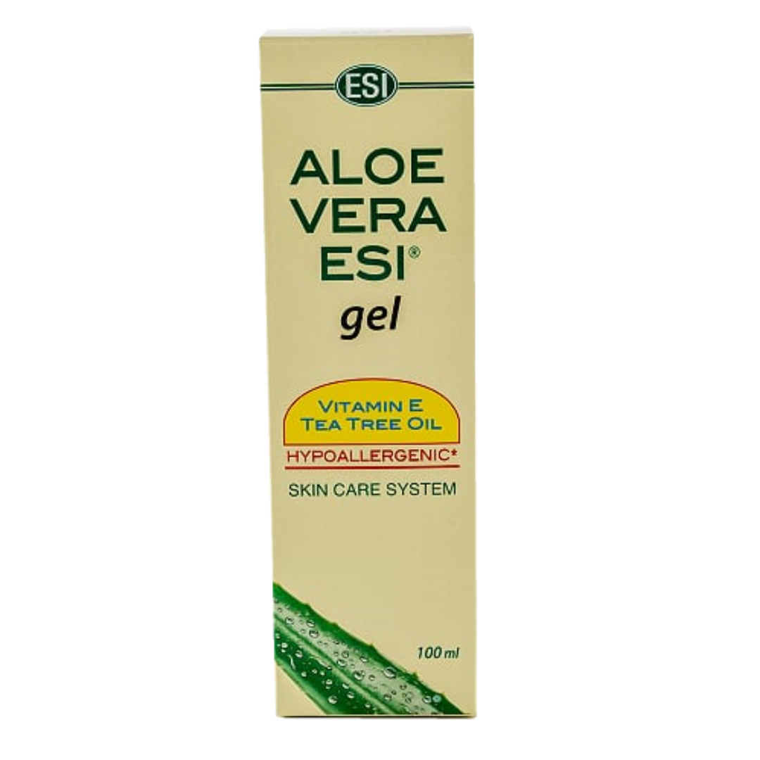esi aloe vera gel with vitamin e and tea tree oil – 100 ml esi aloe vera gel with vitamin e and tea tree oil – 100 ml